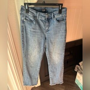NYDJ Light Blue Cropped Jeans - size 8